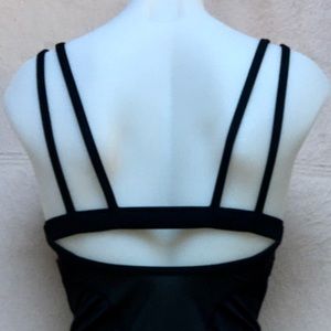 Lululemon Tank Top, Size 4, Black, Open Back, EUC